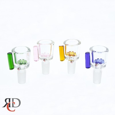GLASS BOWL COLOR HANDLE - BMD173-14M 1CT